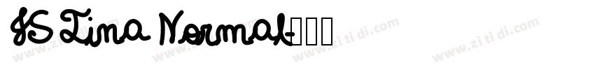 JS Tina Normal字体转换